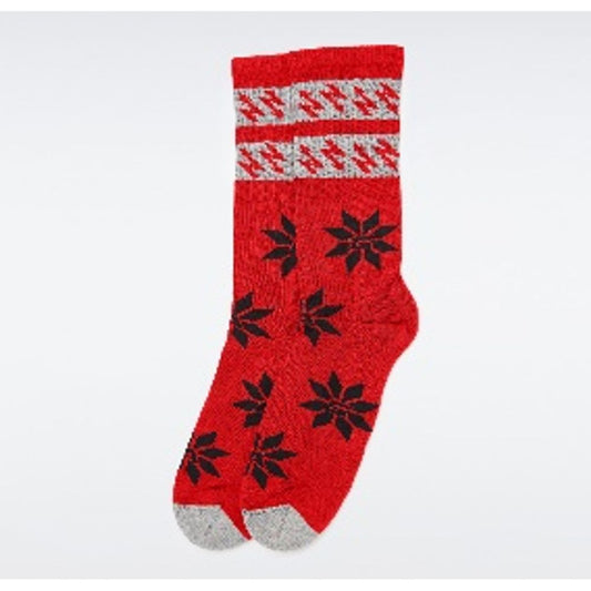 Gas Red Cotton Socks - Light Coral Luxury