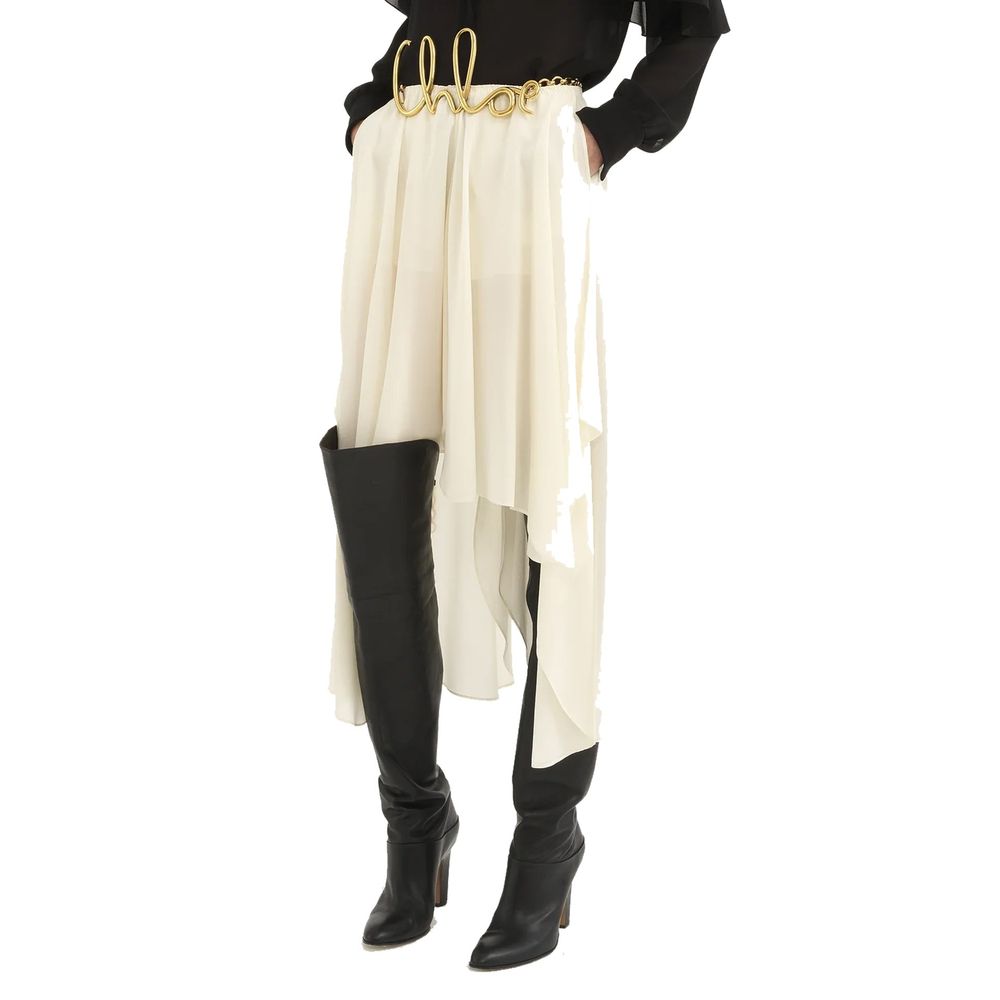 Chloé Black Leather Eve Over The Knee Boots