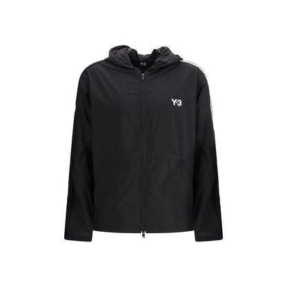 Y-3 Black Polyamide Shell Jacket
