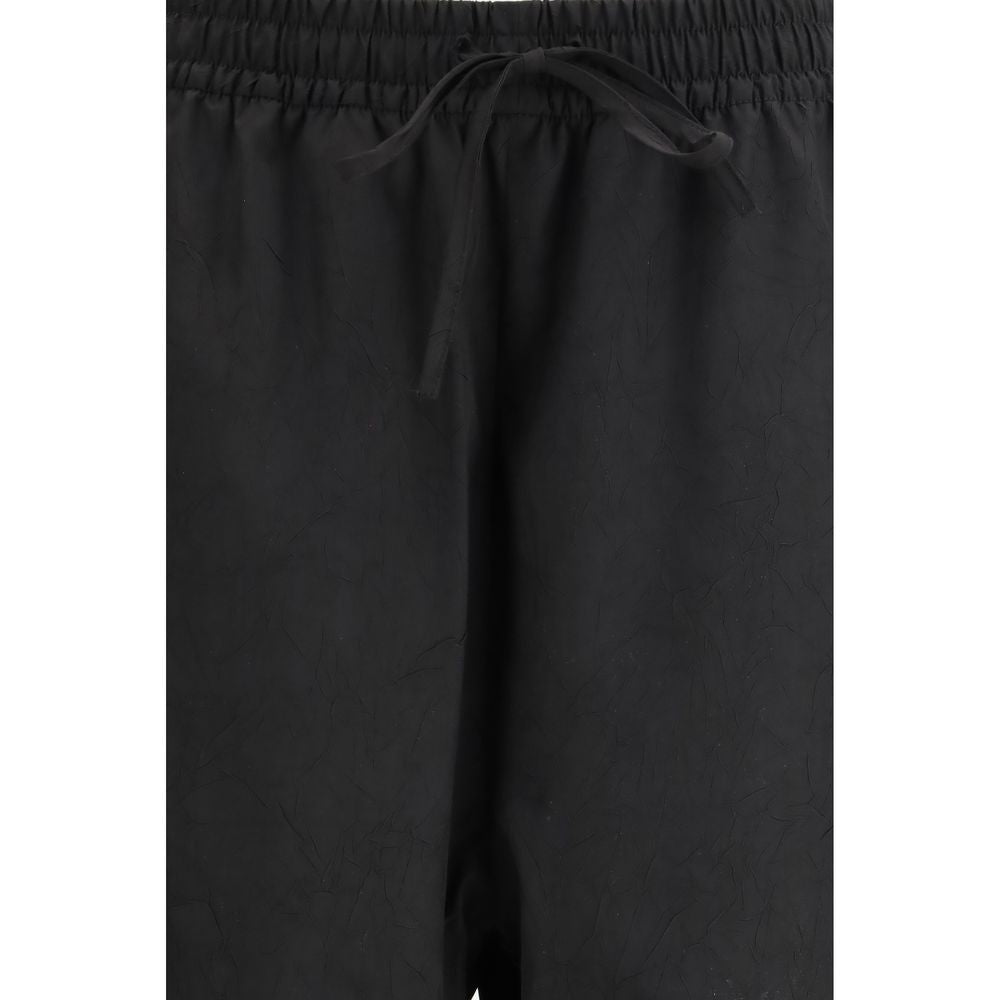 Rohe Black Polyester Joggers