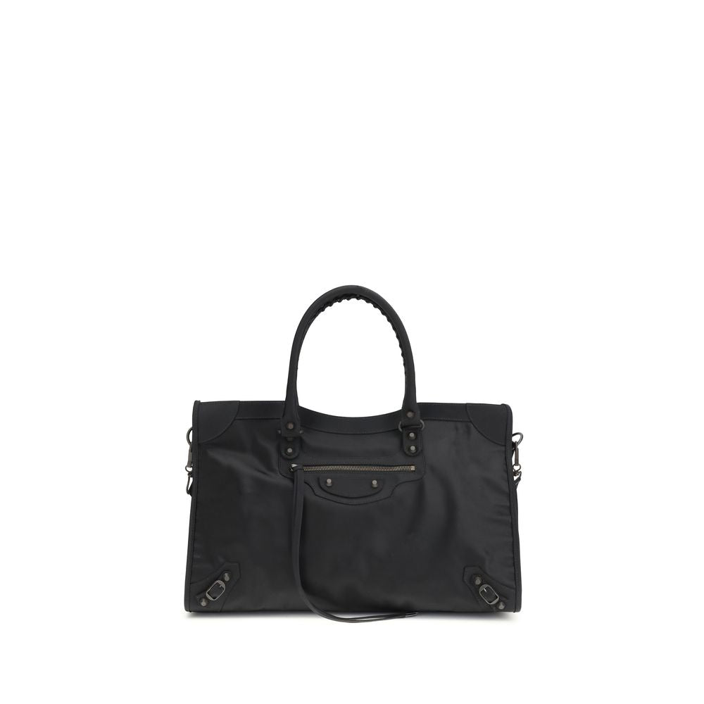 Balenciaga Black Le City Grande Handbag - Bold Elegance Redefined