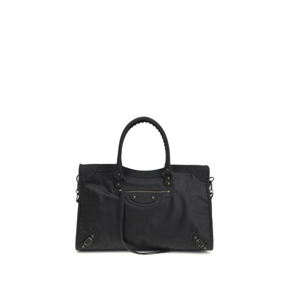 Balenciaga Black Le City Grande Handbag - Bold Elegance Redefined