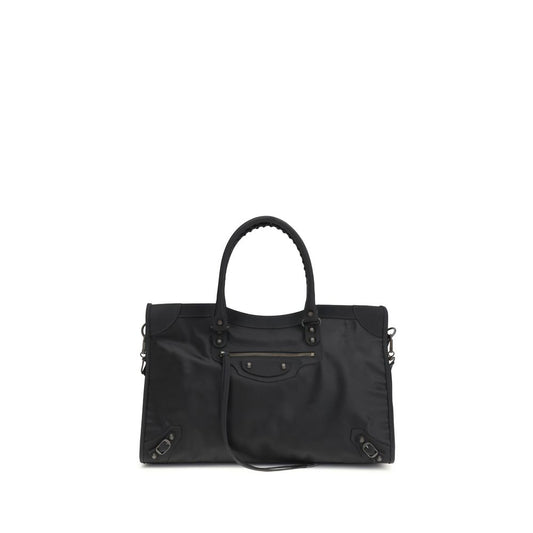 Balenciaga Black Le City Grande Handbag - Bold Elegance Redefined