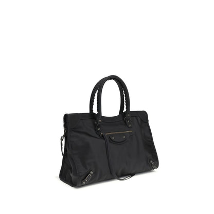 Balenciaga Black Le City Grande Handbag - Bold Elegance Redefined