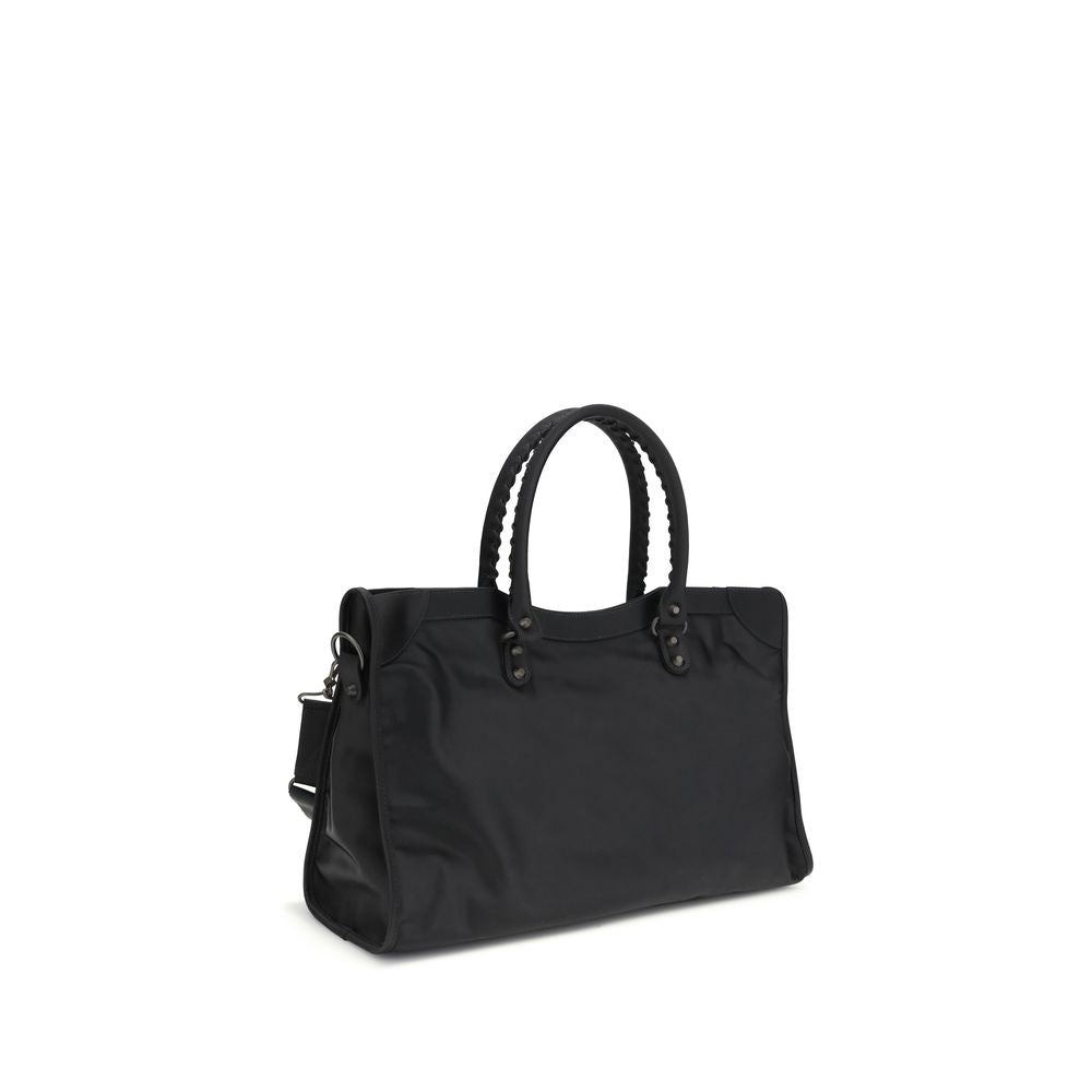 Balenciaga Black Le City Grande Handbag - Bold Elegance Redefined