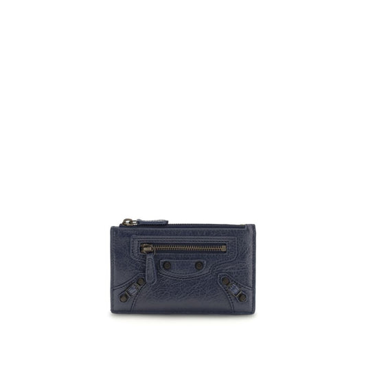 Balenciaga Blue Lamb Ovis Aries Aries Wallet Le City Long Card Holder