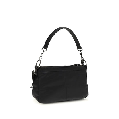 Balenciaga Black Le City Moto Small Shoulder Bag