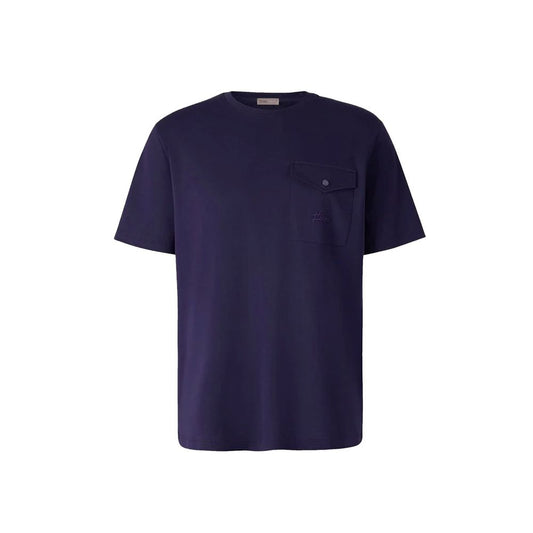 Herno Blue Cotton T-Shirt for Men