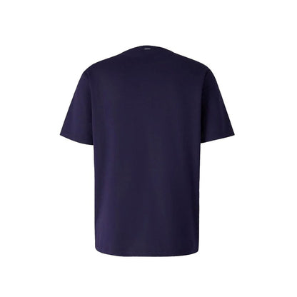 Herno Blue Cotton T-Shirt for Men
