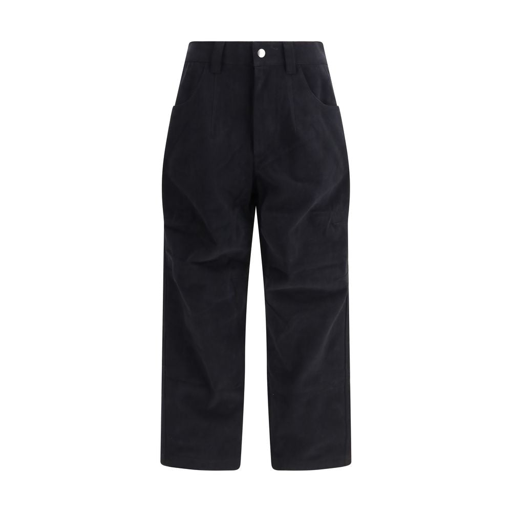 Marant Etoile Black Cotton Pants - OPALYNA-GA