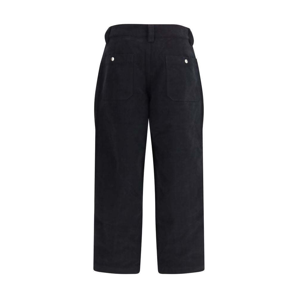 Marant Etoile Black Cotton Pants - OPALYNA-GA