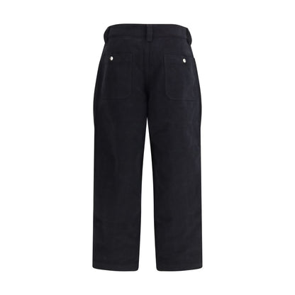 Marant Etoile Black Cotton Pants - OPALYNA-GA