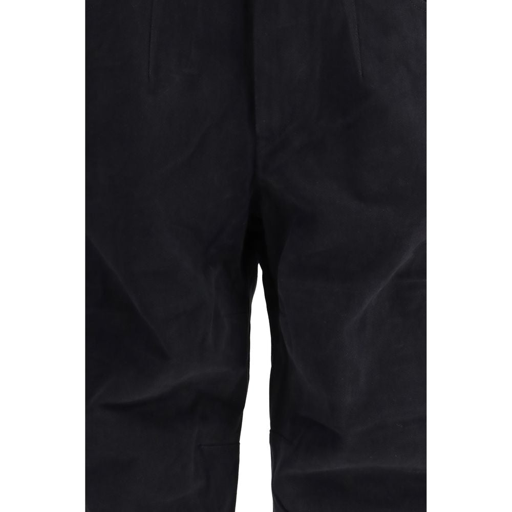 Marant Etoile Black Cotton Pants - OPALYNA-GA