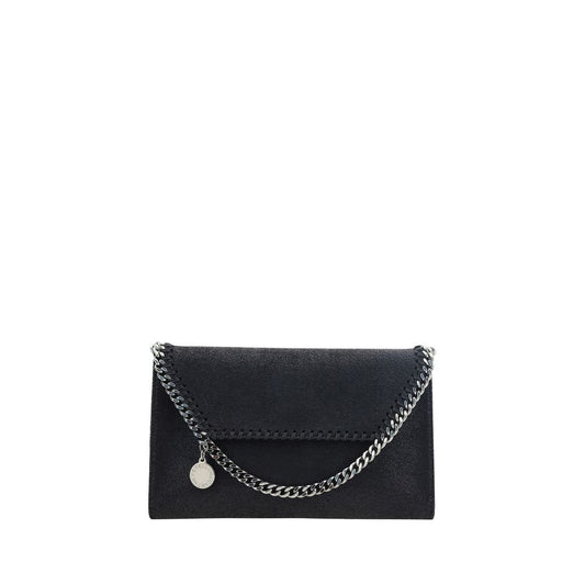 Stella McCartney Black Faux Leather Falabella Mini Shoulder Bag