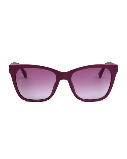 Calvin Klein Women’s Sunglasses – Purple Plastic Frame, Polarized Lenses