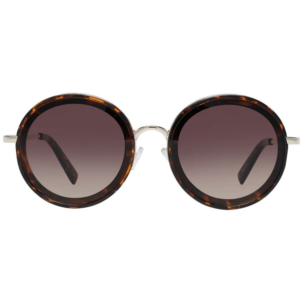 Guess Women’s Sunglasses – Brown Round Frame, Brown Gradient Lenses