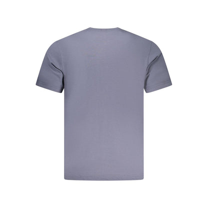 North Sails Blue Cotton Men T-Shirt