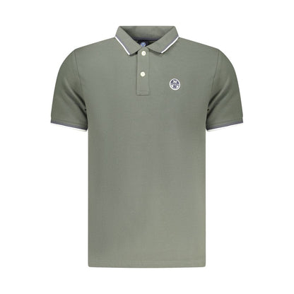 North Sails Verde Cotton Men Polo Shirt