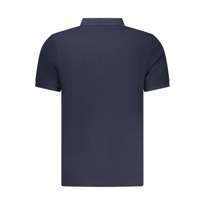 North Sails Blue Cotton Men Polo Shirt