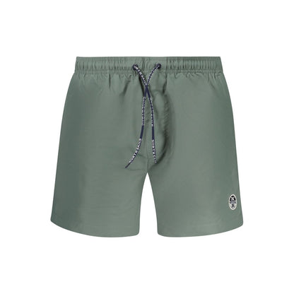 North Sails Green Polyester Swim Boxers