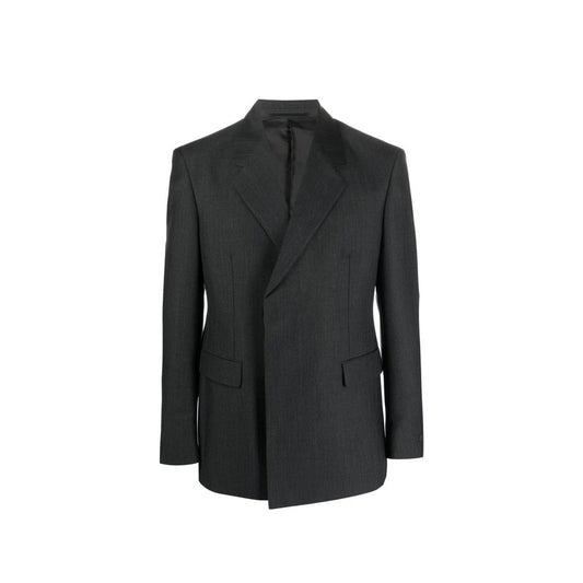 Prada Gray Wool Blazer
