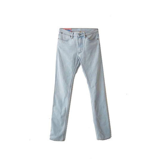 Acne Studios Blue Cotton Skinny Jeans for Men