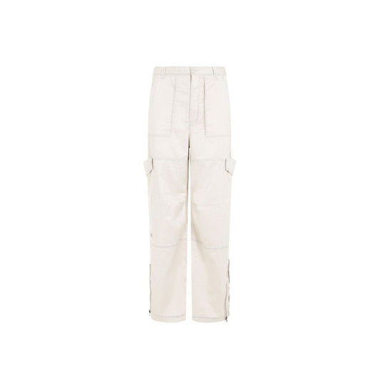 Acne Studios Beige Polyester Cargo Pants for Men