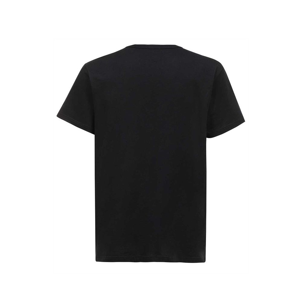 Alexander McQueen Black Cotton T-Shirt: A Statement of Elegance