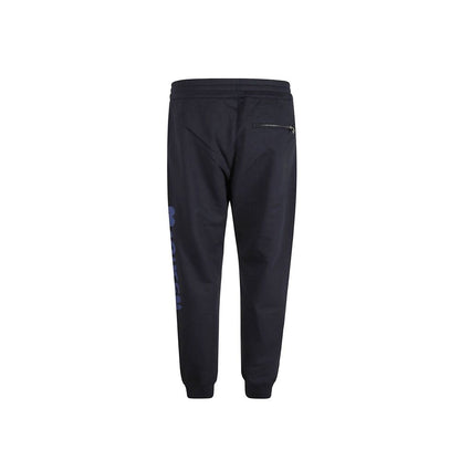 Alexander McQueen Blue Cotton Joggers