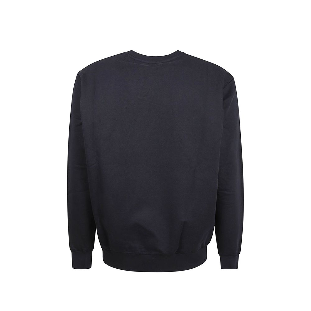 Alexander McQueen Blue Cotton Sweatshirt - A Masterclass in Contemporary Elegance