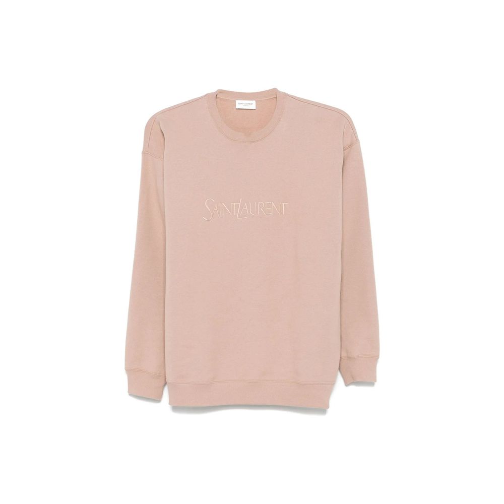 Saint Laurent Pink Cotton Sweatshirt