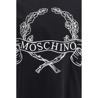 Moschino Maxi Laurel Crown Embroidery T-Shirt