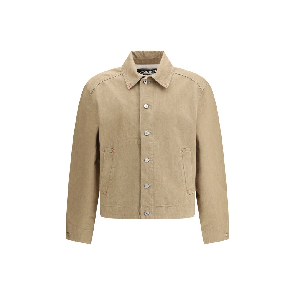 Jacquemus Mirada de-Nîmes Beige Cotton Denim Jacket