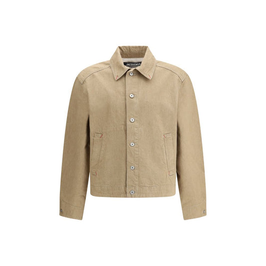 Jacquemus Mirada de-Nîmes Beige Cotton Denim Jacket