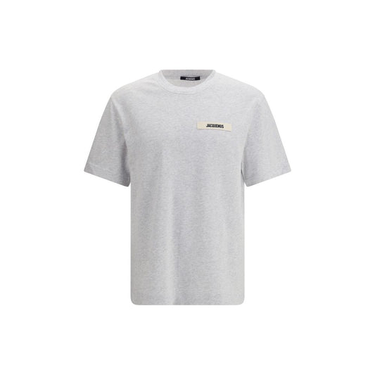 Jacquemus Gray Cotton T-Shirt - Refined Comfort Redefined