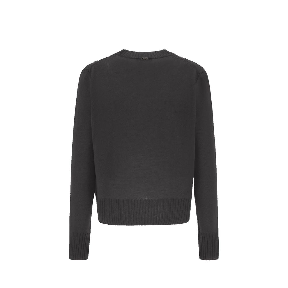 Herno Black Cashmere Cashmere Sweater for Women