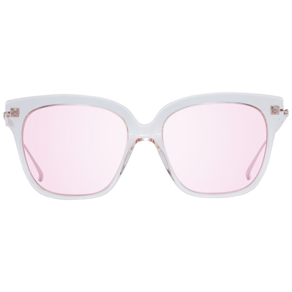 Scotch & Soda Women’s Sunglasses – Rose Full-Rim Frame, Rose Lenses