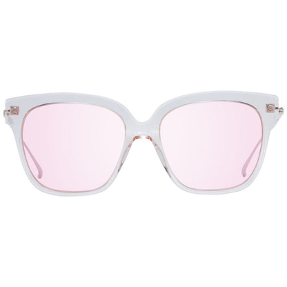 Scotch & Soda Women’s Sunglasses – Rose Full-Rim Frame, Rose Lenses