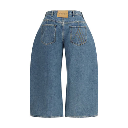The Attico Blue Cotton Denim Jeans