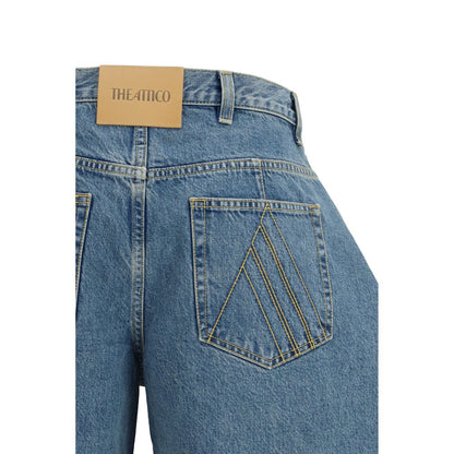 The Attico Blue Cotton Denim Jeans