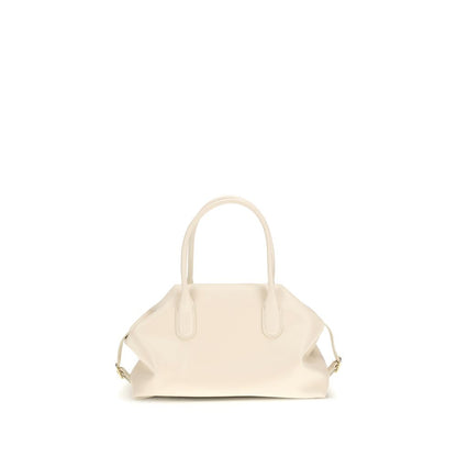 THEMOIRè Cream Other Fibres Shoulder Bag - Tallia Trank Medium