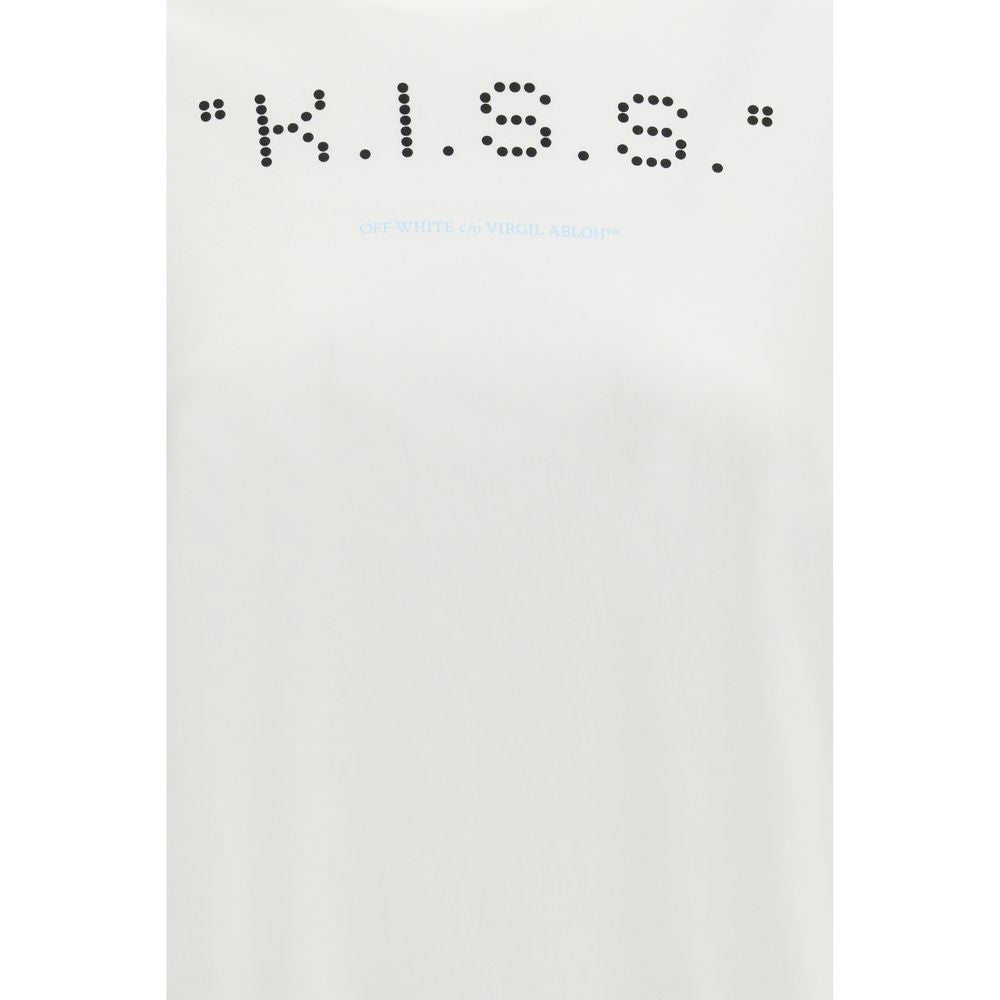 Off-White Kiss Quote T-shirt