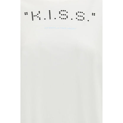 Off-White Kiss Quote T-shirt