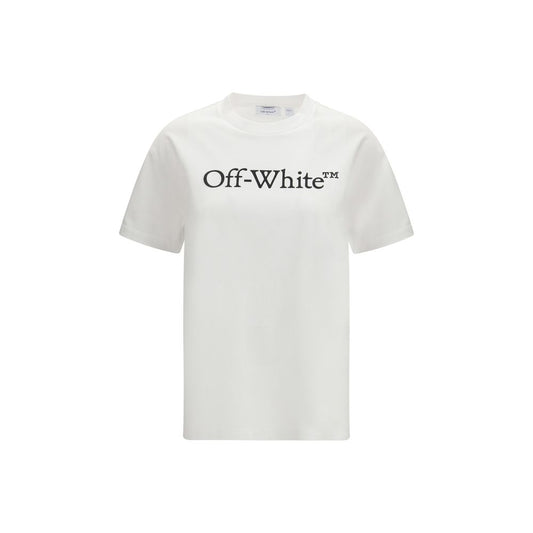 Off-White™ Big Logo Bookish T-shirt in White Cotton