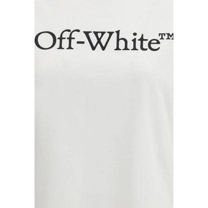 Off-White™ Big Logo Bookish T-shirt in White Cotton