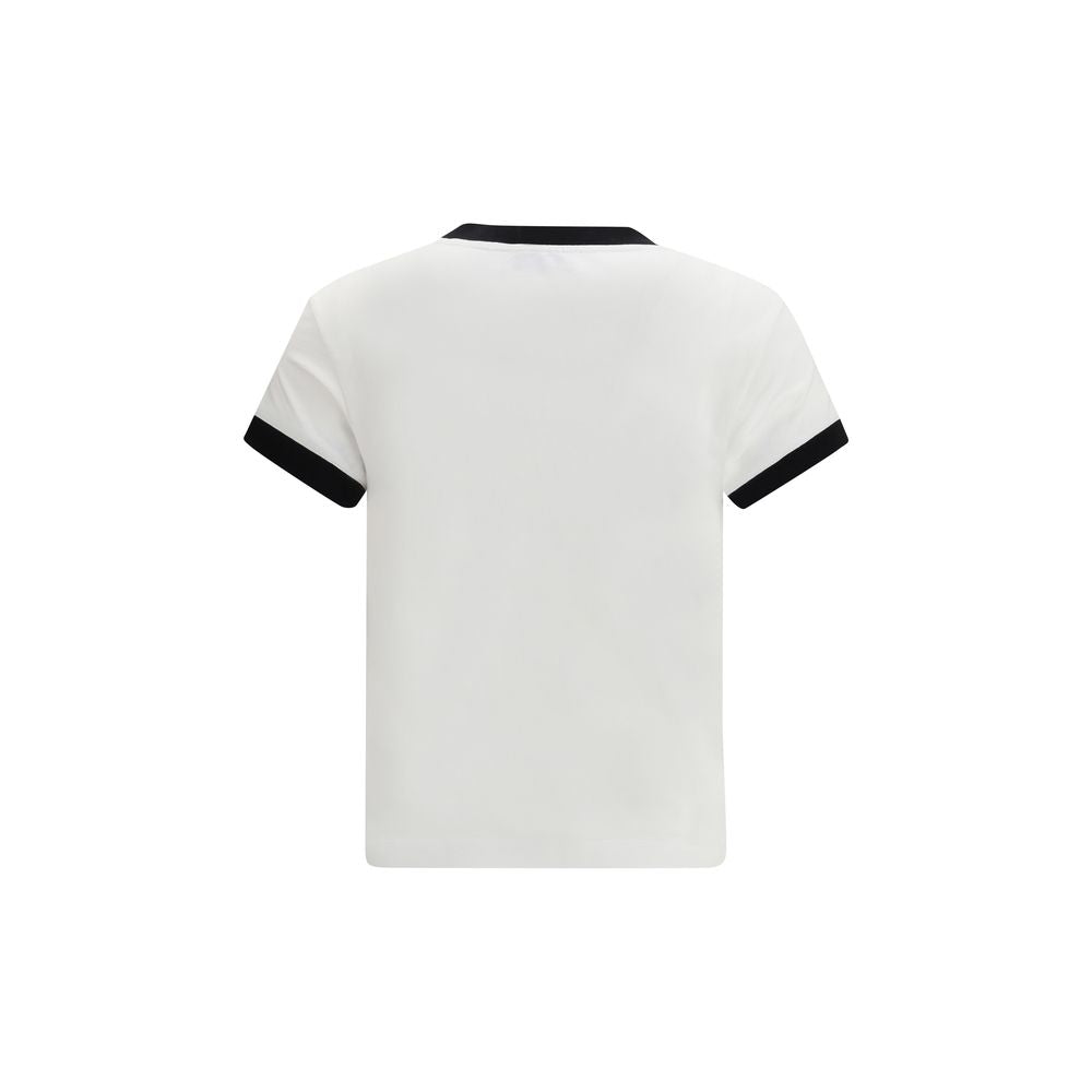 Off-White White Cotton Sportswear - The Script T-shirt