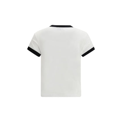 Off-White White Cotton Sportswear - The Script T-shirt