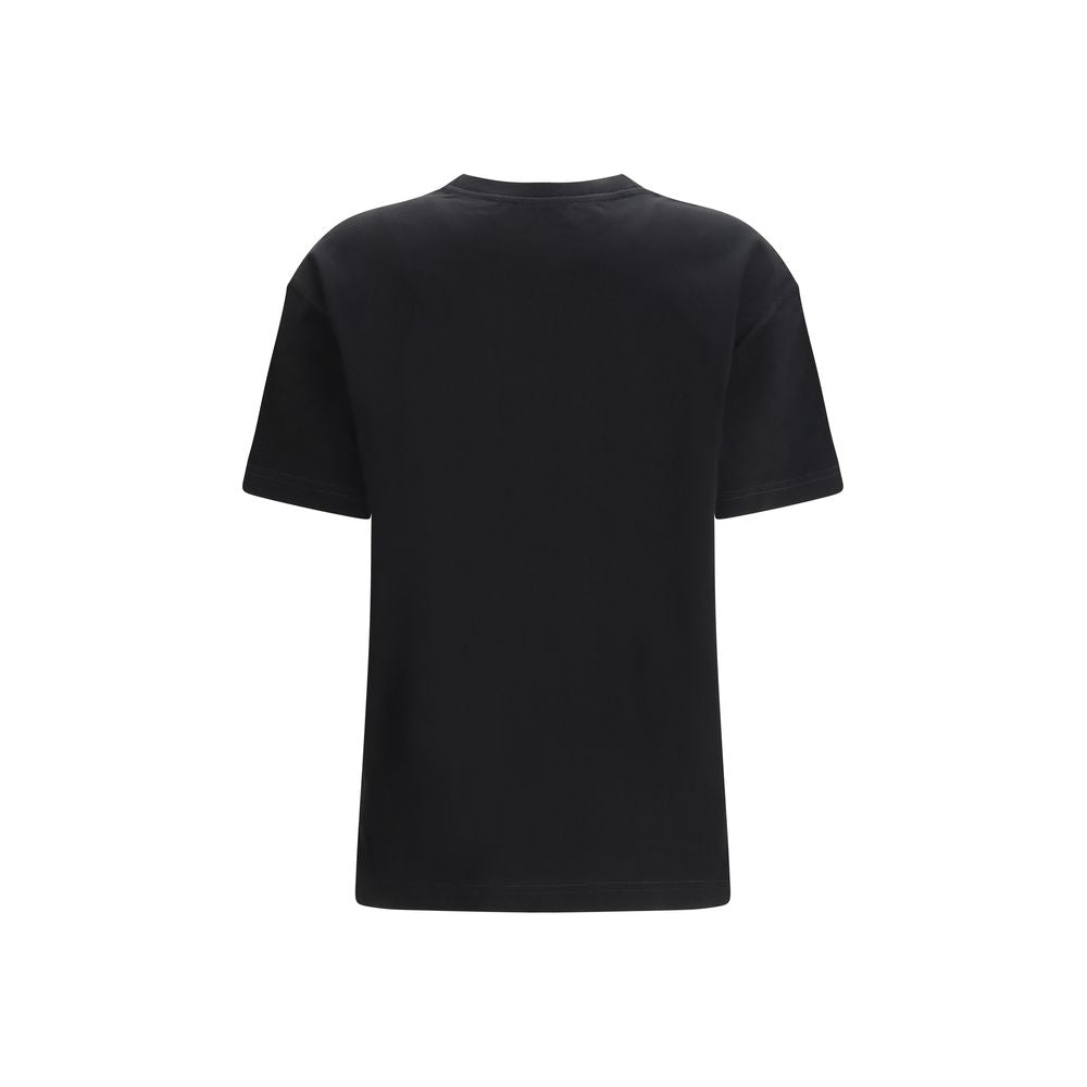 Off-White Black Cotton Sportswear - The Big Logo Bookish T-shirt