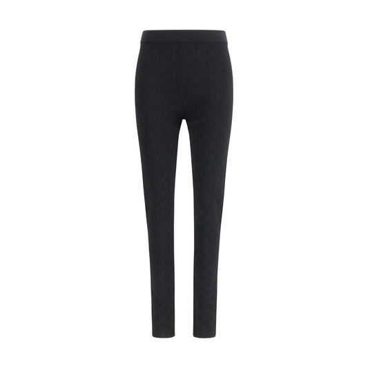 Gucci Black Viscose Leggings - Embrace Elegance and Modernity