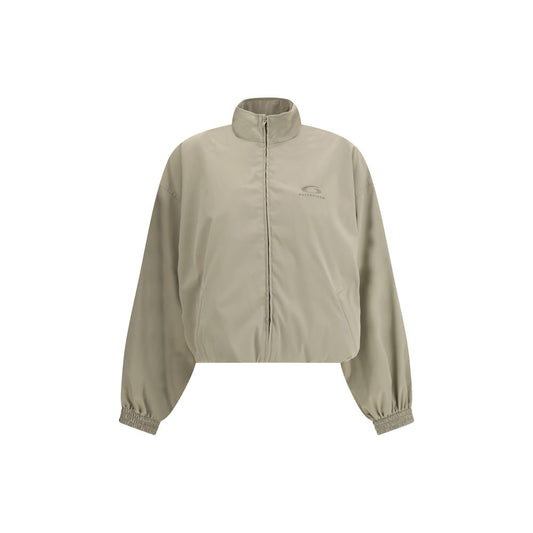 Balenciaga Folded Sweatshirt in Beige Polyester